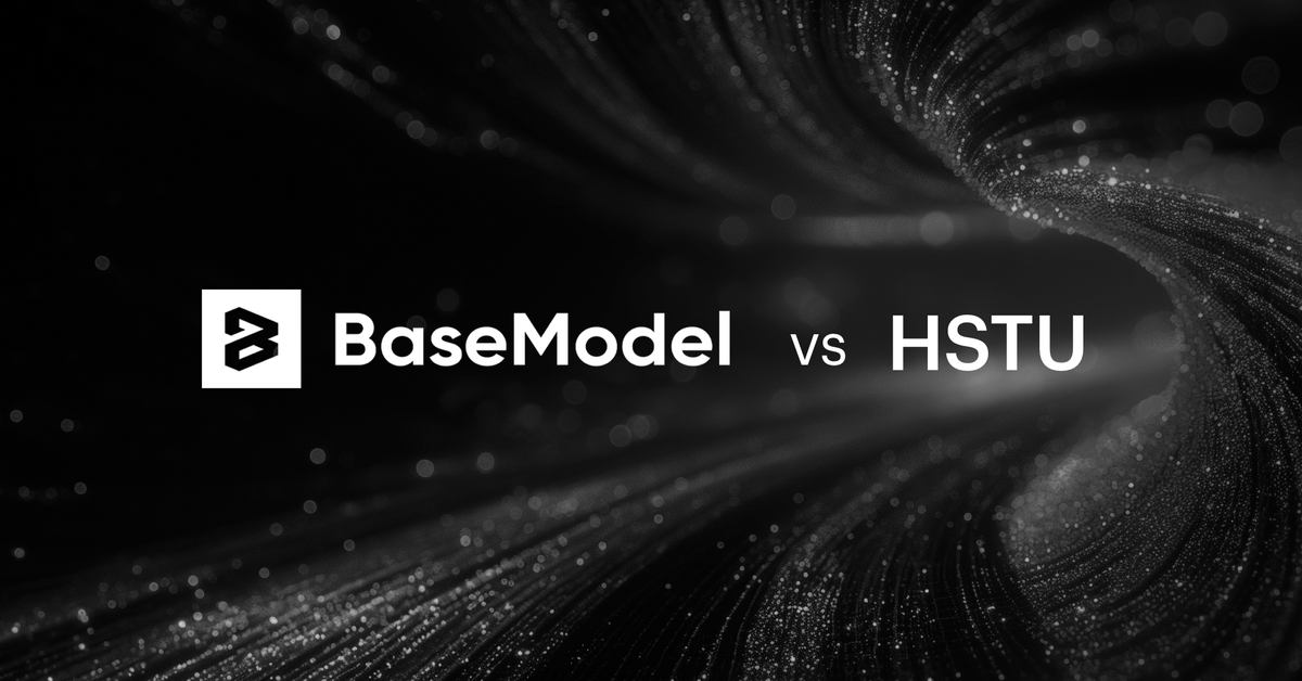 BaseModel vs HSTU for sequential recommendations