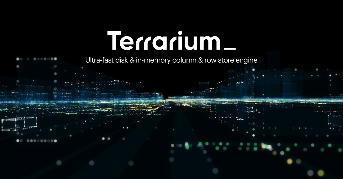 Synerise Terrarium DB - a massive scale in-memory & disk storage built from scratch